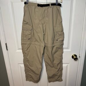 REI Men’s Convertible Cargo Pants Shorts Outdoor Hiking Nylon Medium 30” length